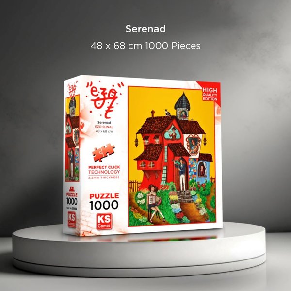 “Serenad” by Ezo Sunal 1000-Piece Puzzle (48 × 68 cm) - KS Games