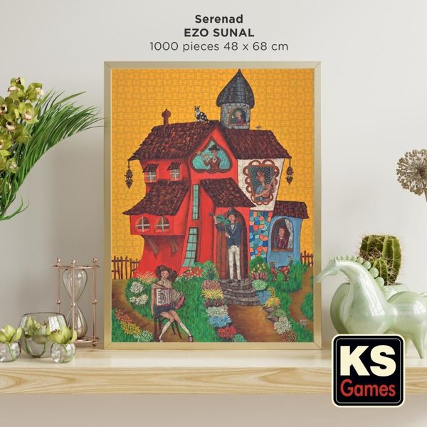 “Serenad” by Ezo Sunal 1000-Piece Puzzle (48 × 68 cm) - KS Games