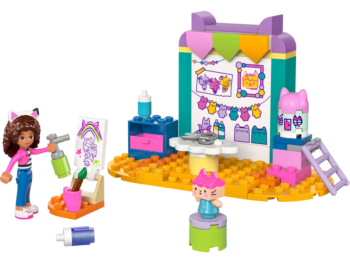 LEGO® Gabby’s Dollhouse Crafting with Baby Box
