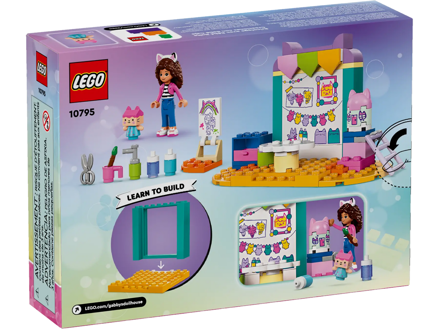 LEGO® Gabby’s Dollhouse Crafting with Baby Box