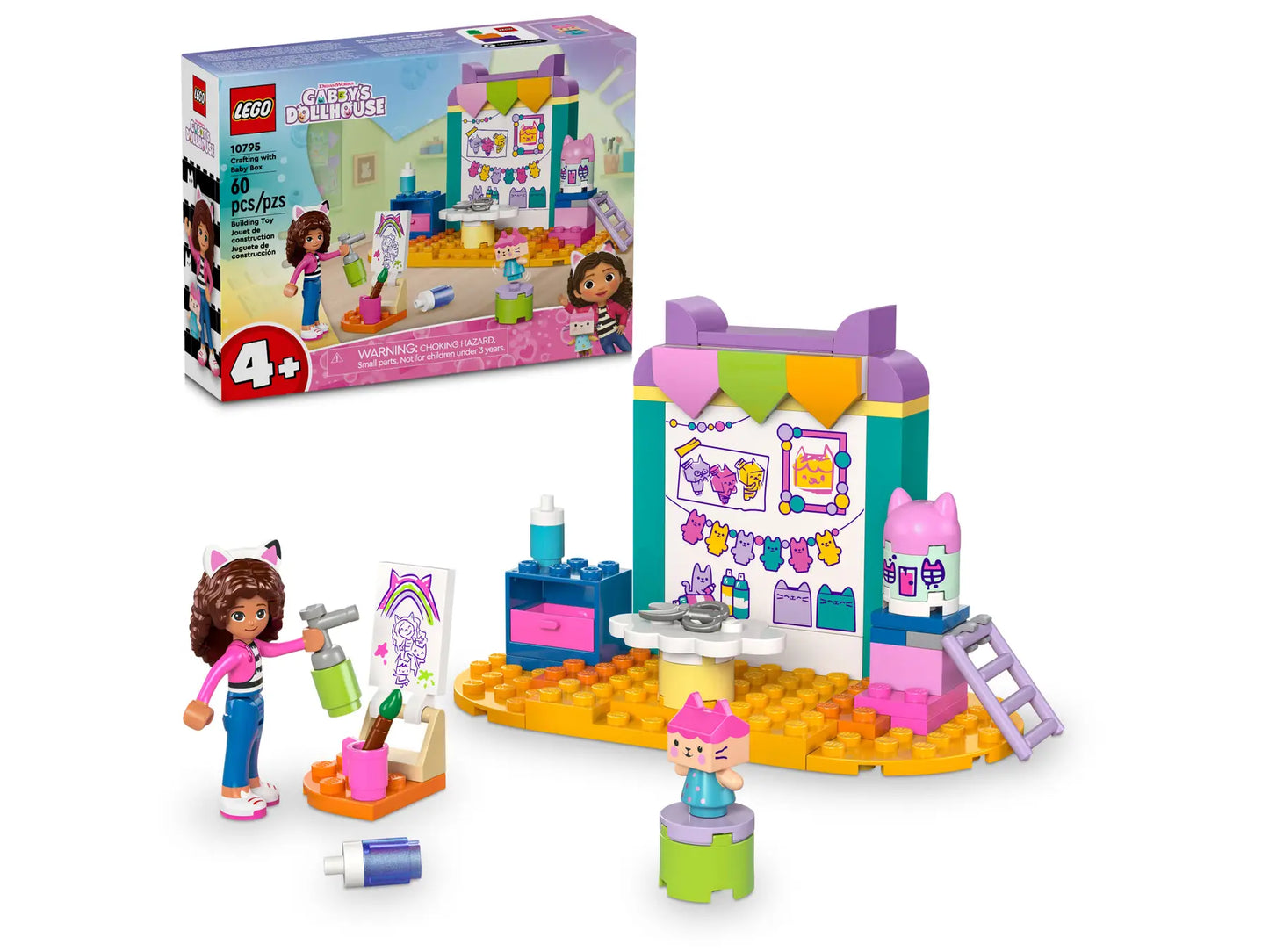 LEGO® Gabby’s Dollhouse Crafting with Baby Box