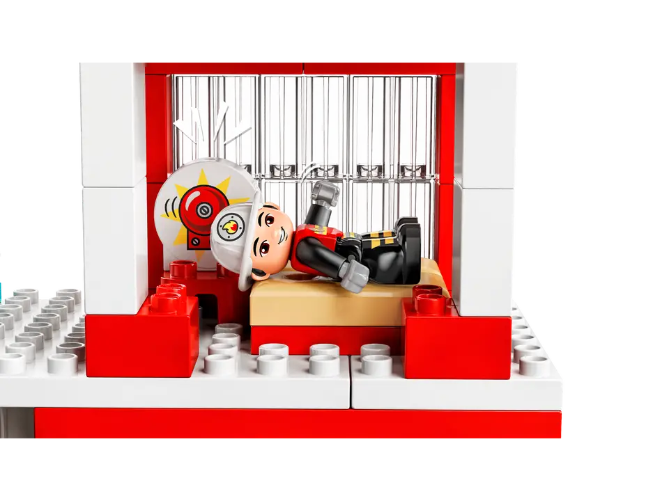 LEGO® DUPLO® Rescue Fire Station & Helicopter