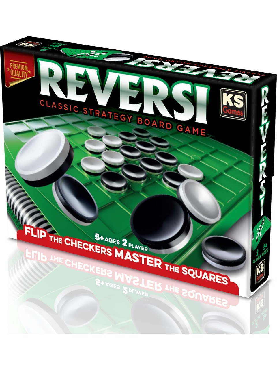 KS Games Reversi – Classic 2-Player Strategy Board Game