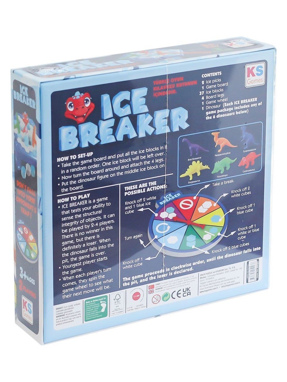 KS Games Ice Breaker Dinosaur Game for Kids