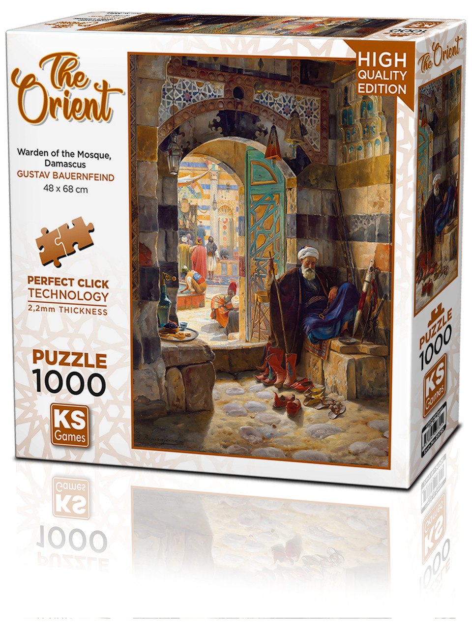 “Warden of the Mosque, Damascus” – 1000-Piece KS Games Puzzle