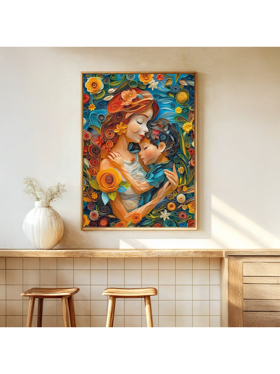 Fantasia “Mother’s Hug” 1000-Piece Jigsaw Puzzle - KS Games