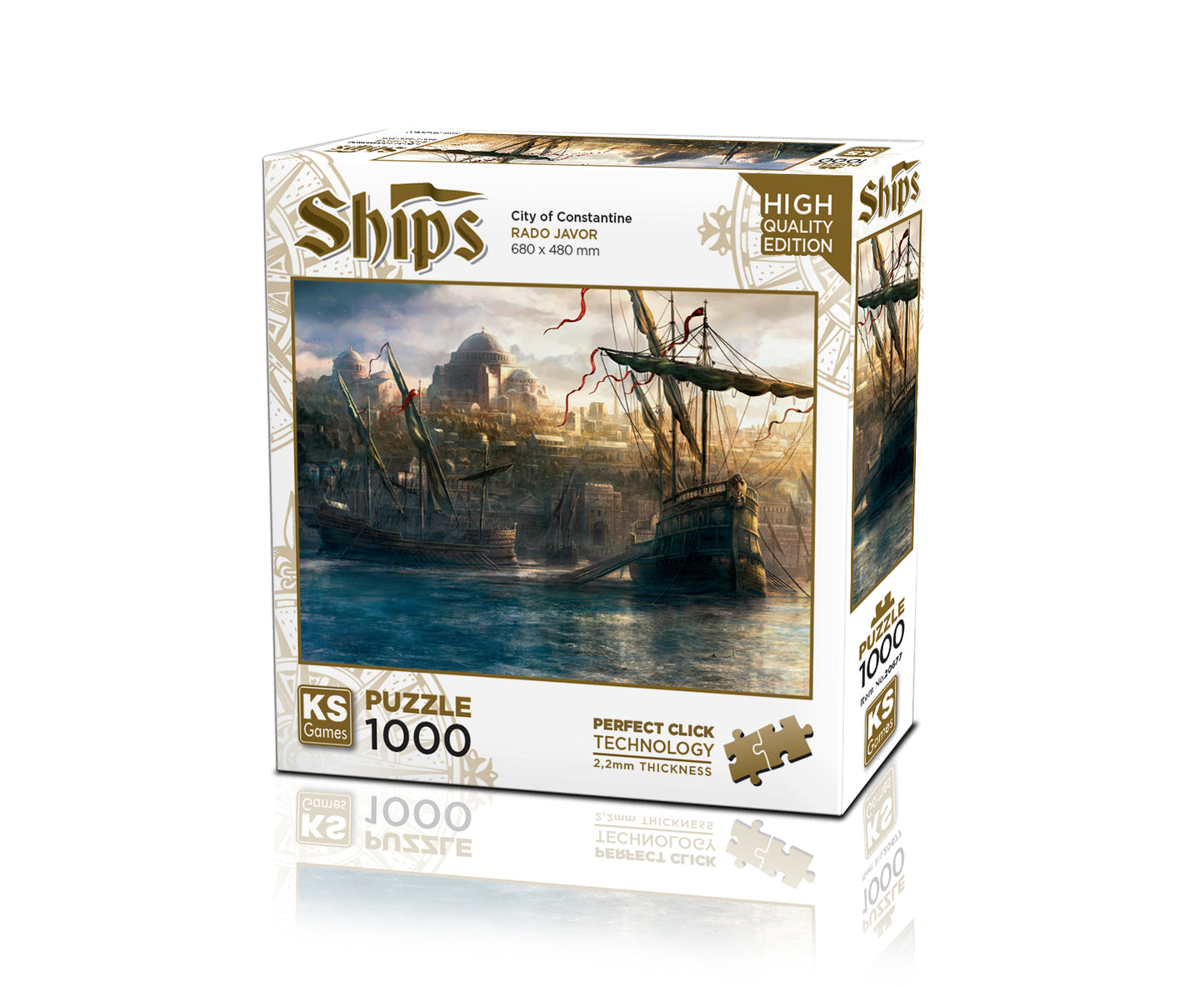 Ships “Once Upon a Time in İstanbul” 1000-Piece Puzzle - KS Games
