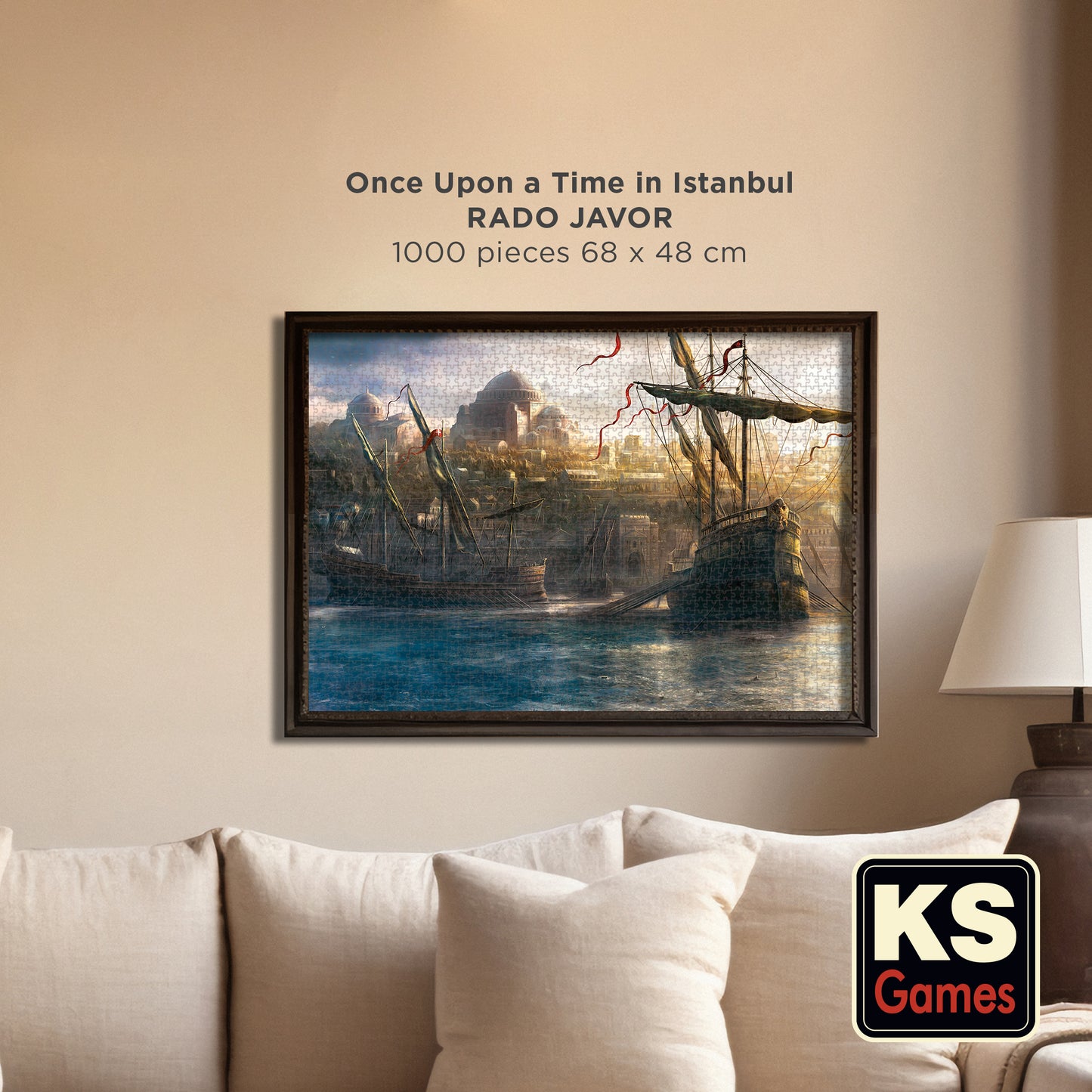 Ships “Once Upon a Time in İstanbul” 1000-Piece Puzzle - KS Games