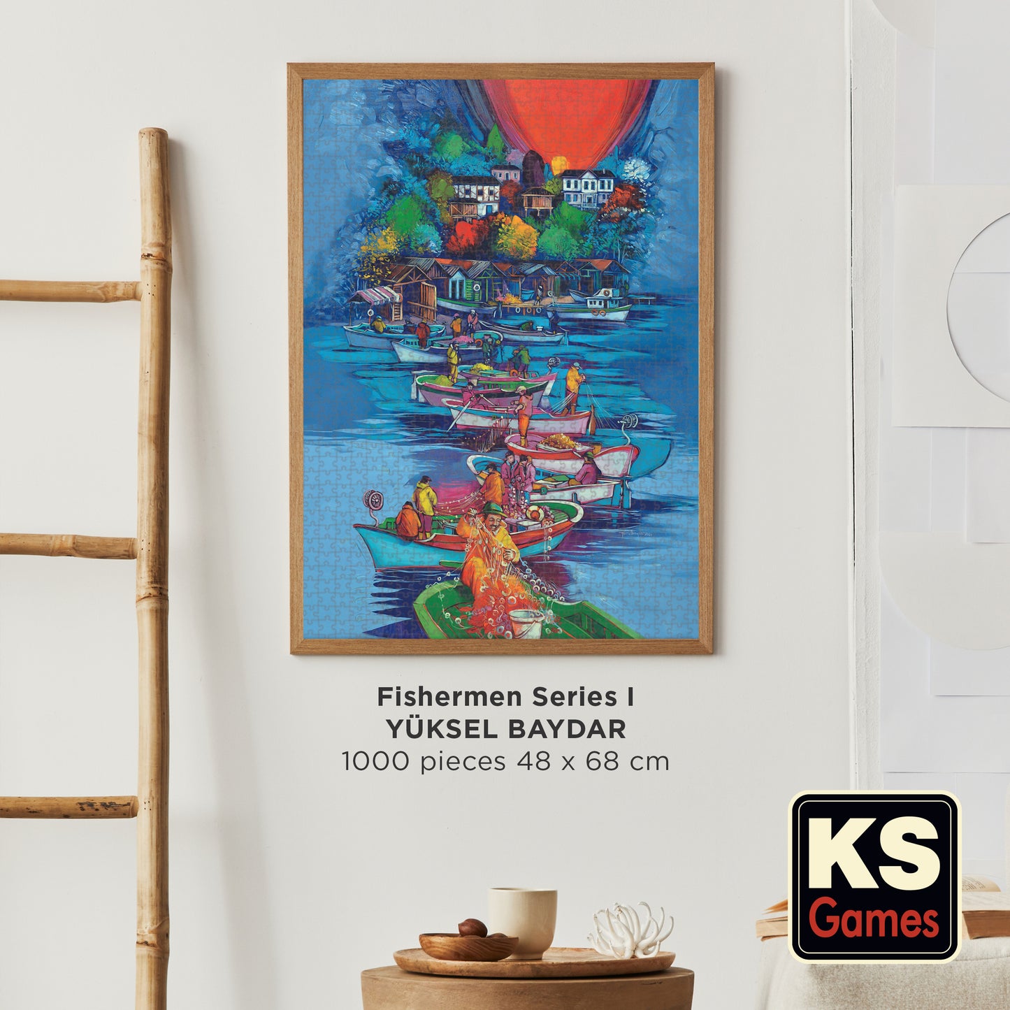 “Fishermen Series I” 1000-Piece Puzzle - KS Games
