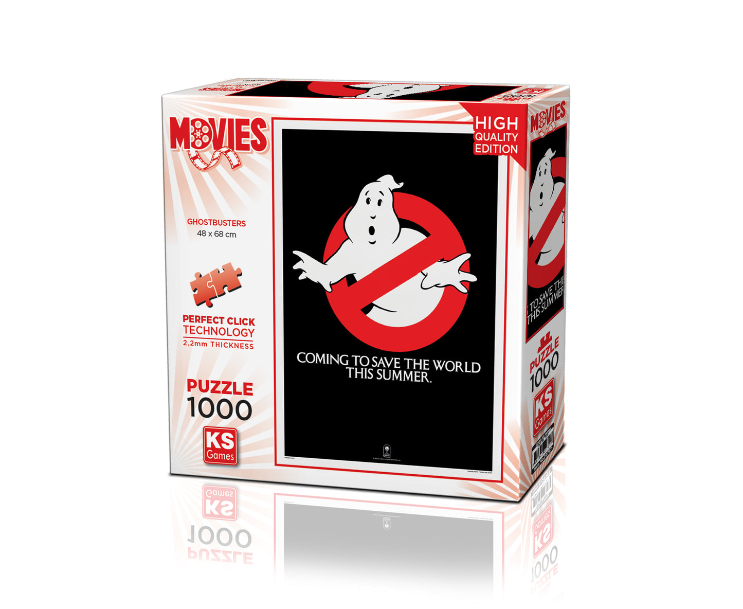 “Ghostbusters” 1000-Piece Movie Logo Puzzle – KS Games