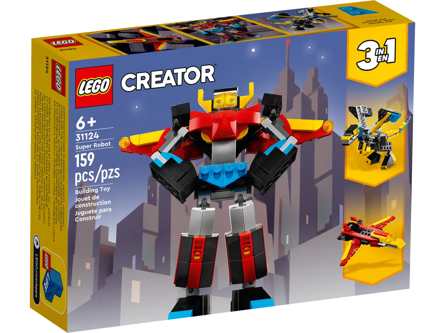 LEGO Creator 3in1 Super Robot 31124
