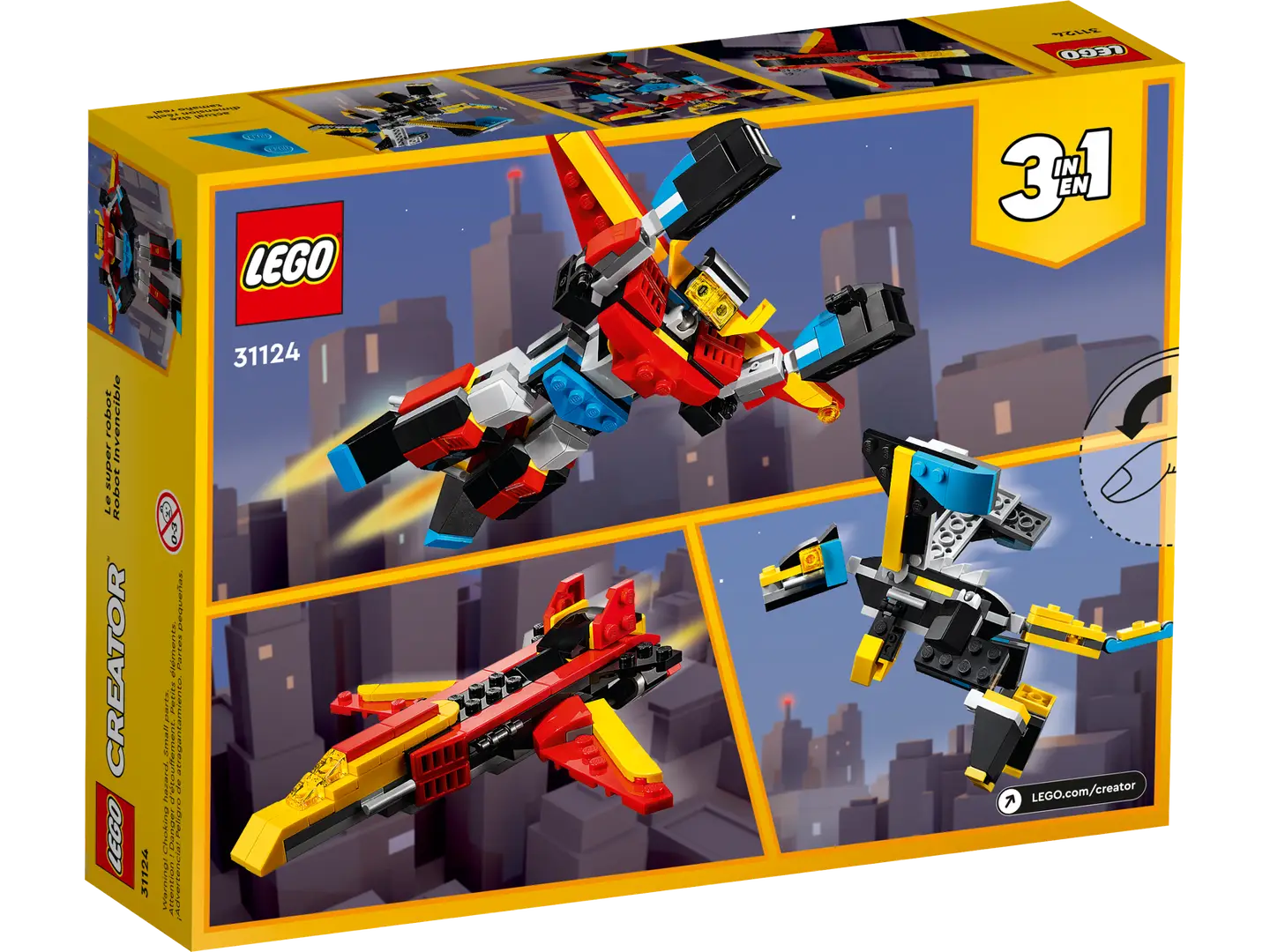 LEGO Creator 3in1 Super Robot 31124
