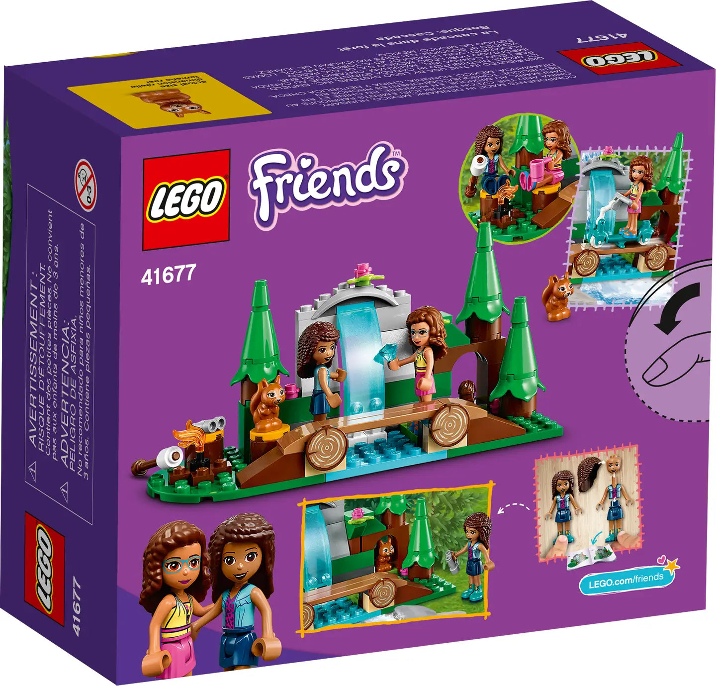 LEGO® Friends Forest Waterfal playset