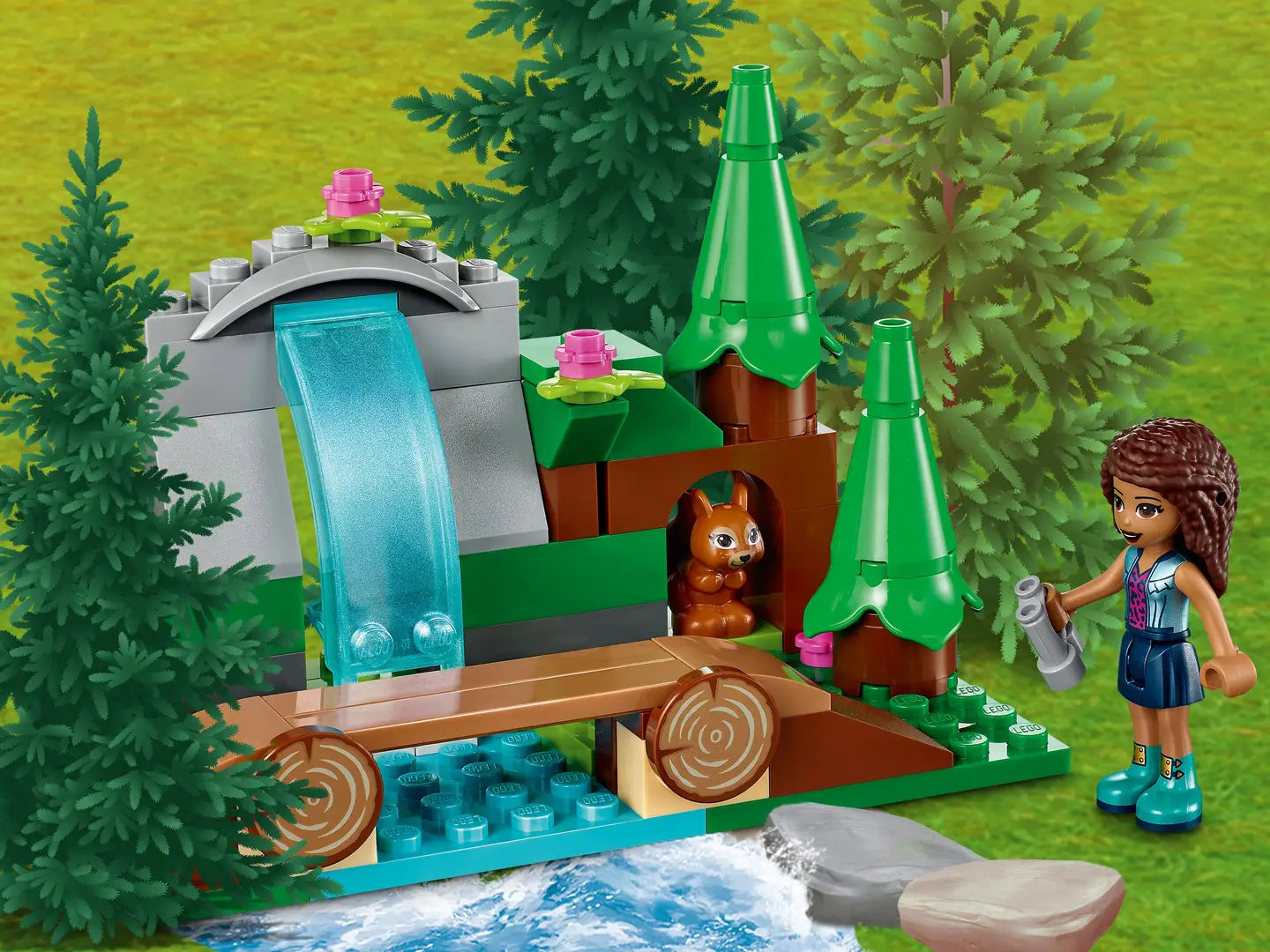 LEGO® Friends Forest Waterfal playset