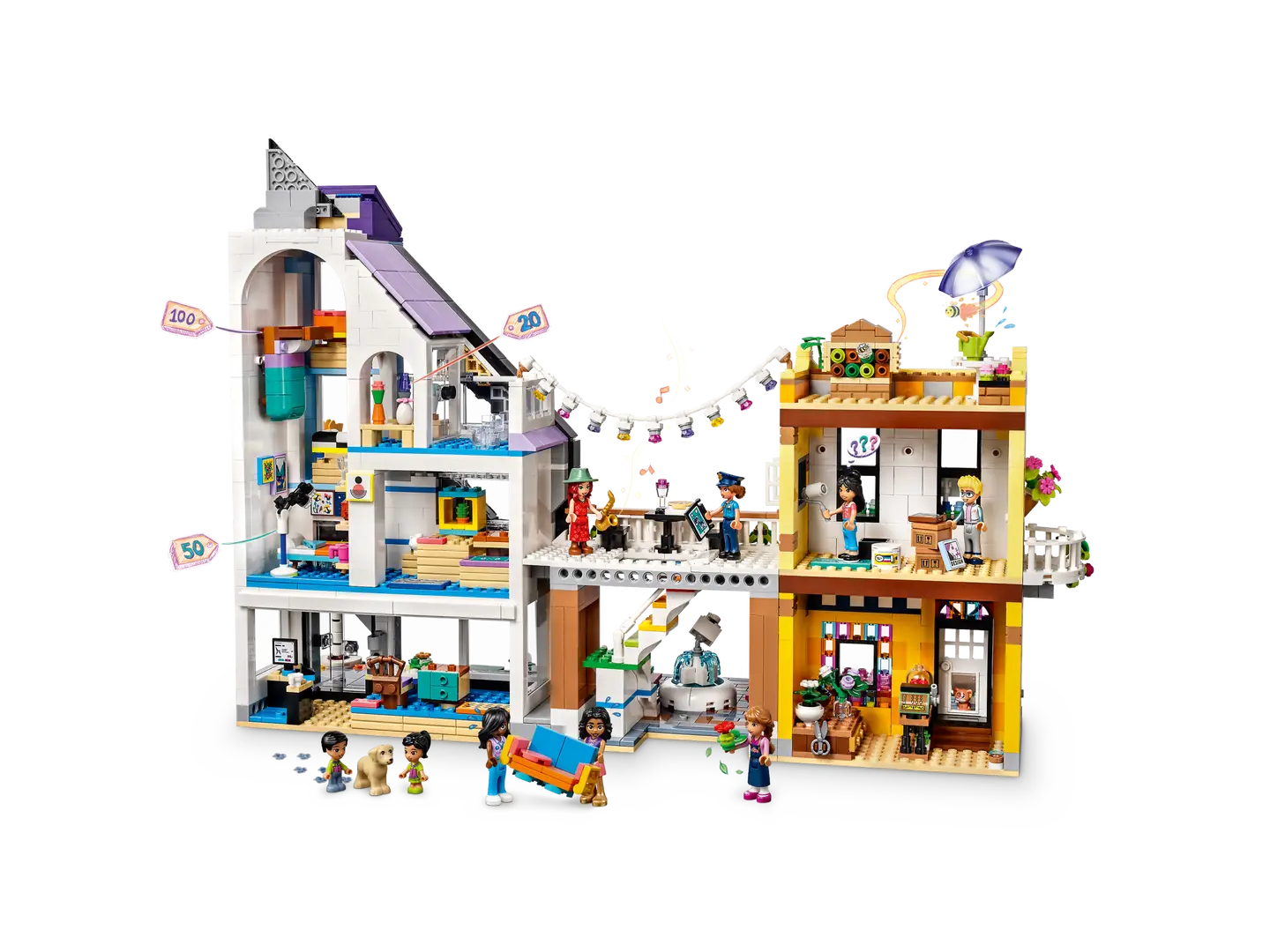 LEGO® Friends Downtown Flower and Design Stores