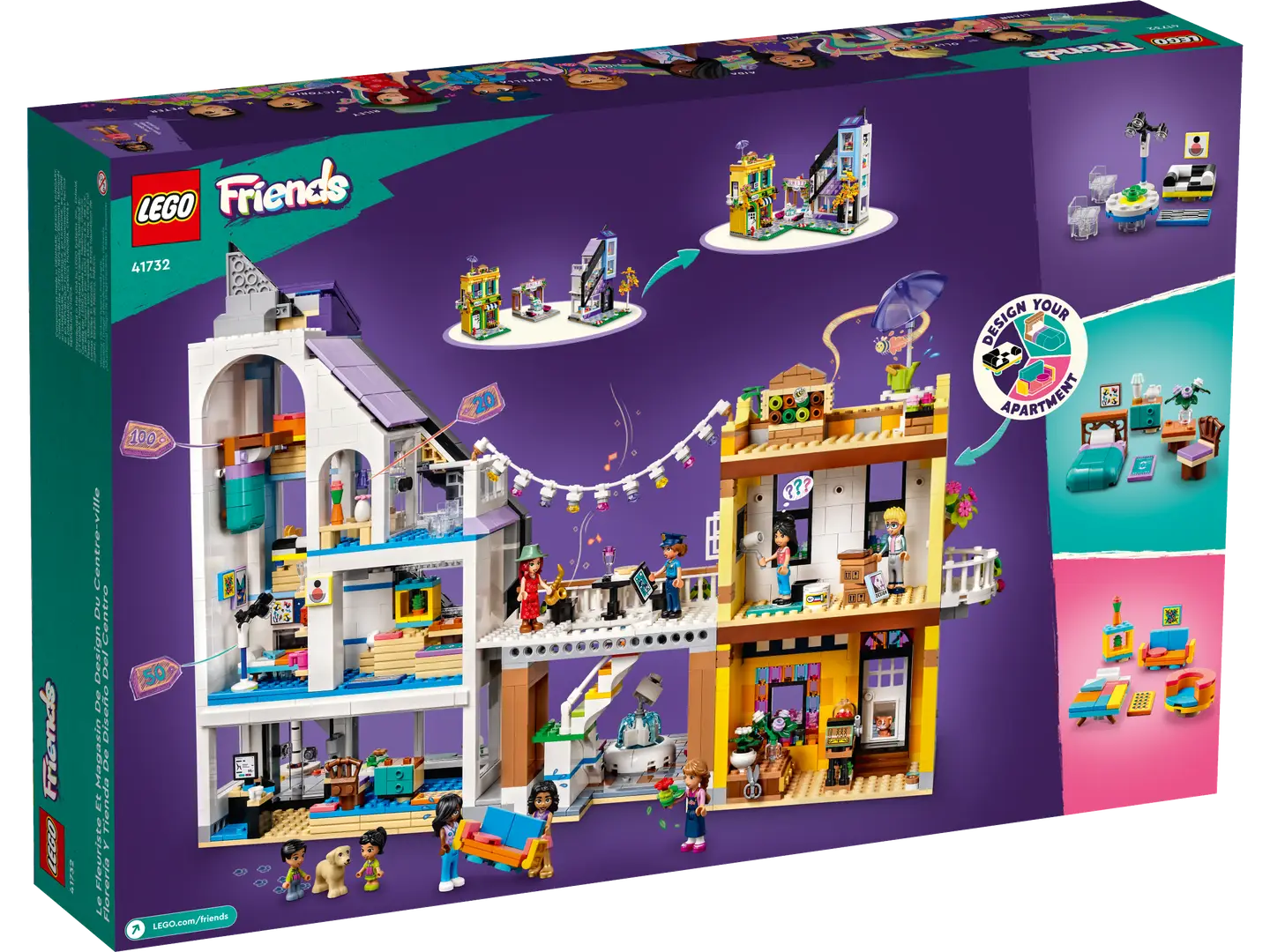 LEGO® Friends Downtown Flower and Design Stores