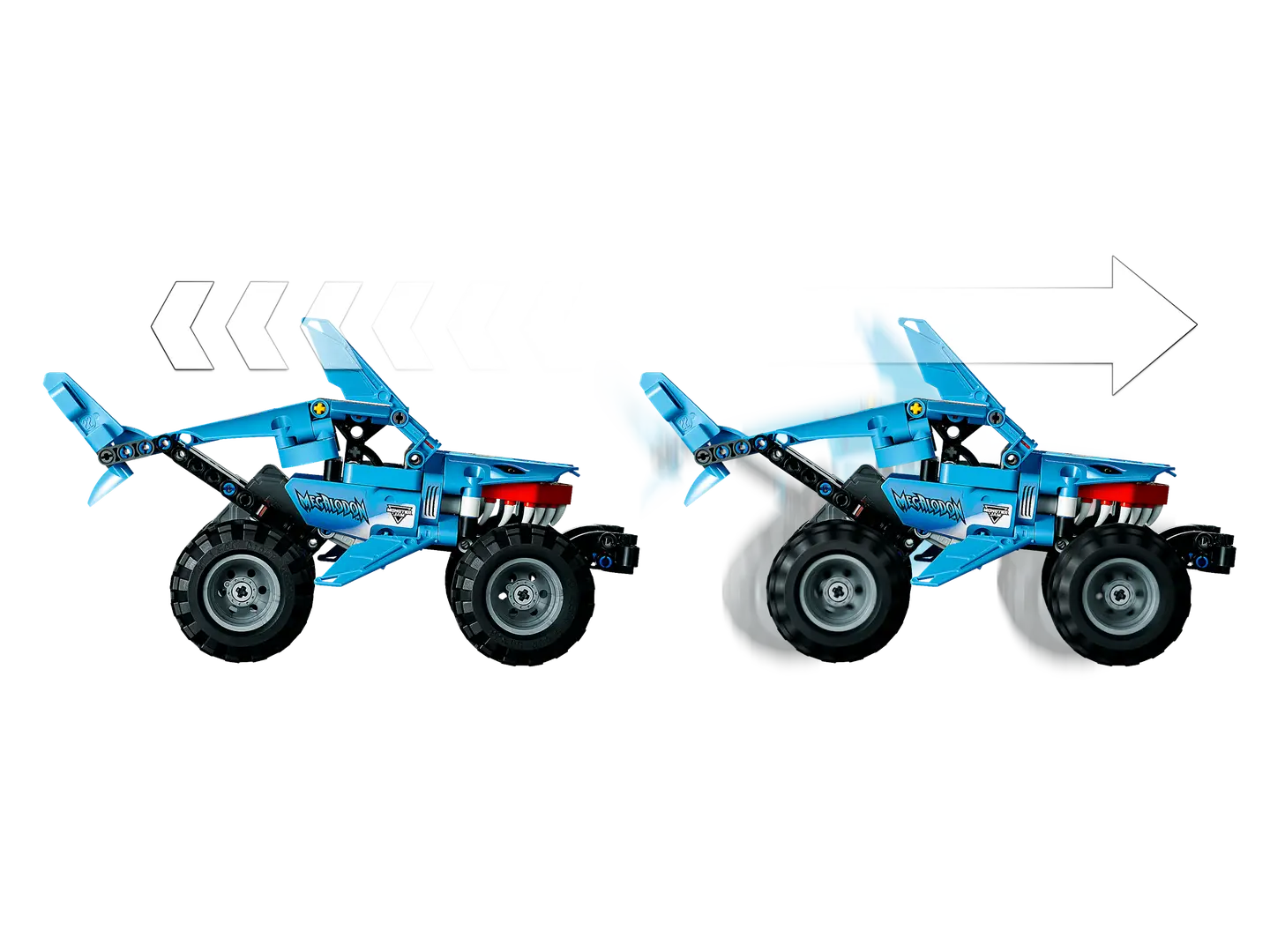 LEGO® Technic™ Megalodon™ Pull-Back Truck 42134