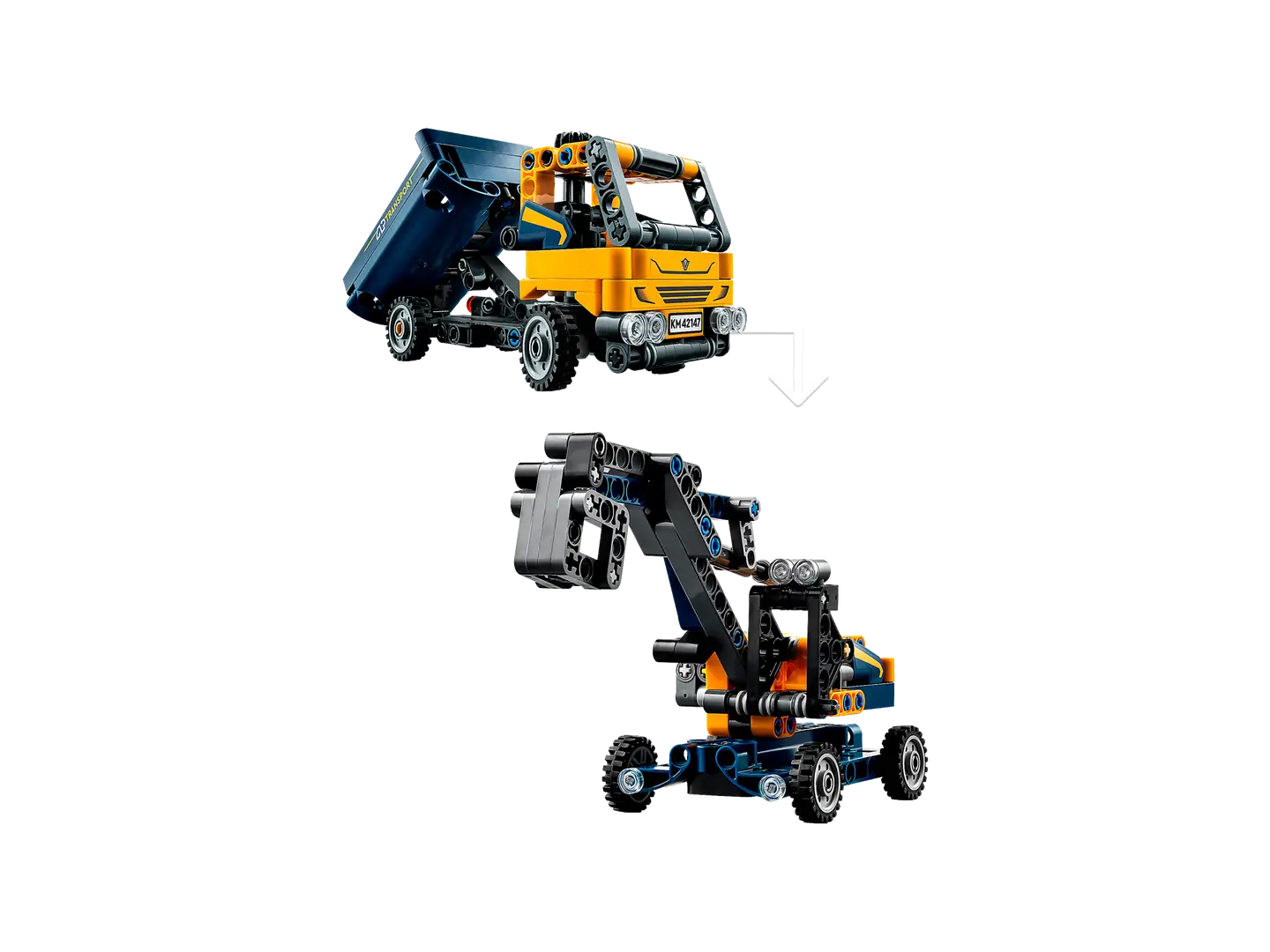 LEGO® Technic™ Dump Truck 42147 – 2-in-1 Construction Vehicle