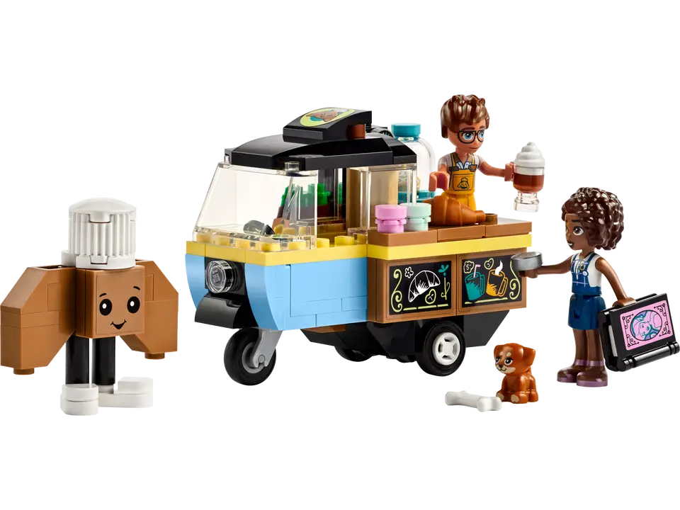 LEGO Friends Mobile Bakery Food Cart (42606) – 125 Pieces