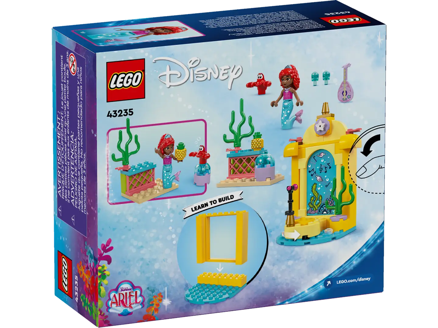 LEGO® ǀ Disney Princess Ariel’s Music Stage Playset