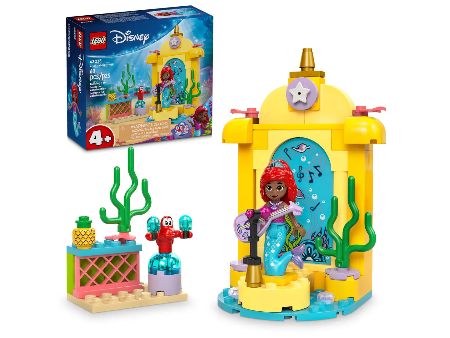 LEGO® ǀ Disney Princess Ariel’s Music Stage Playset