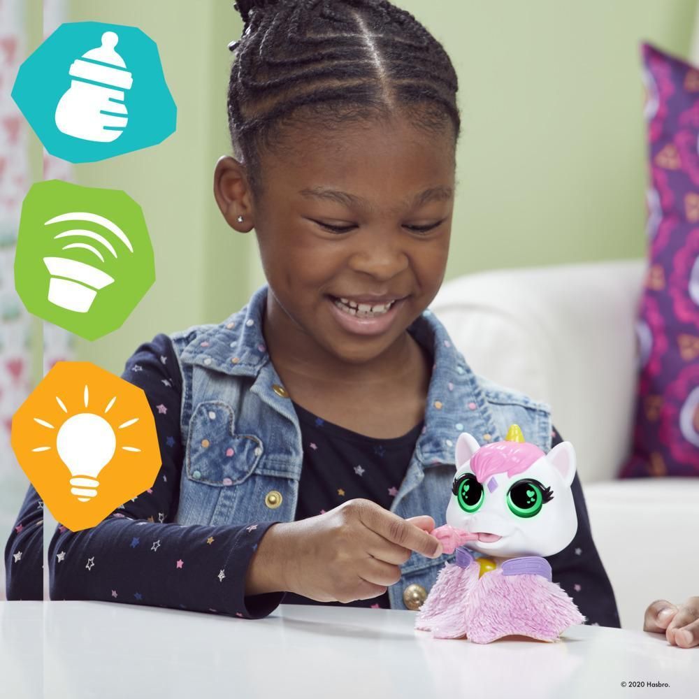 FurReal Airina the Unicorn Interactive Feeding Pet Toy.