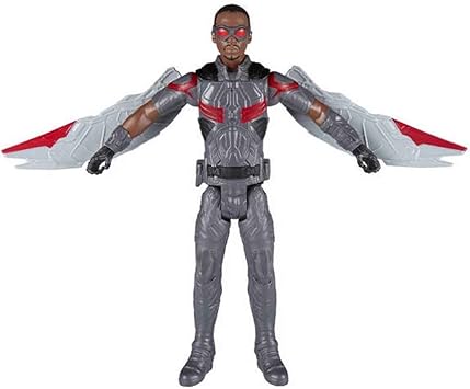 Marvel’s Falcon Titan Hero Series Action Figure – Avengers Infinity War – 12-Inch