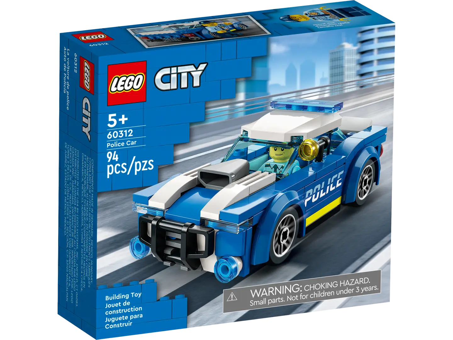 LEGO® City Police Car (60312) Building Toy