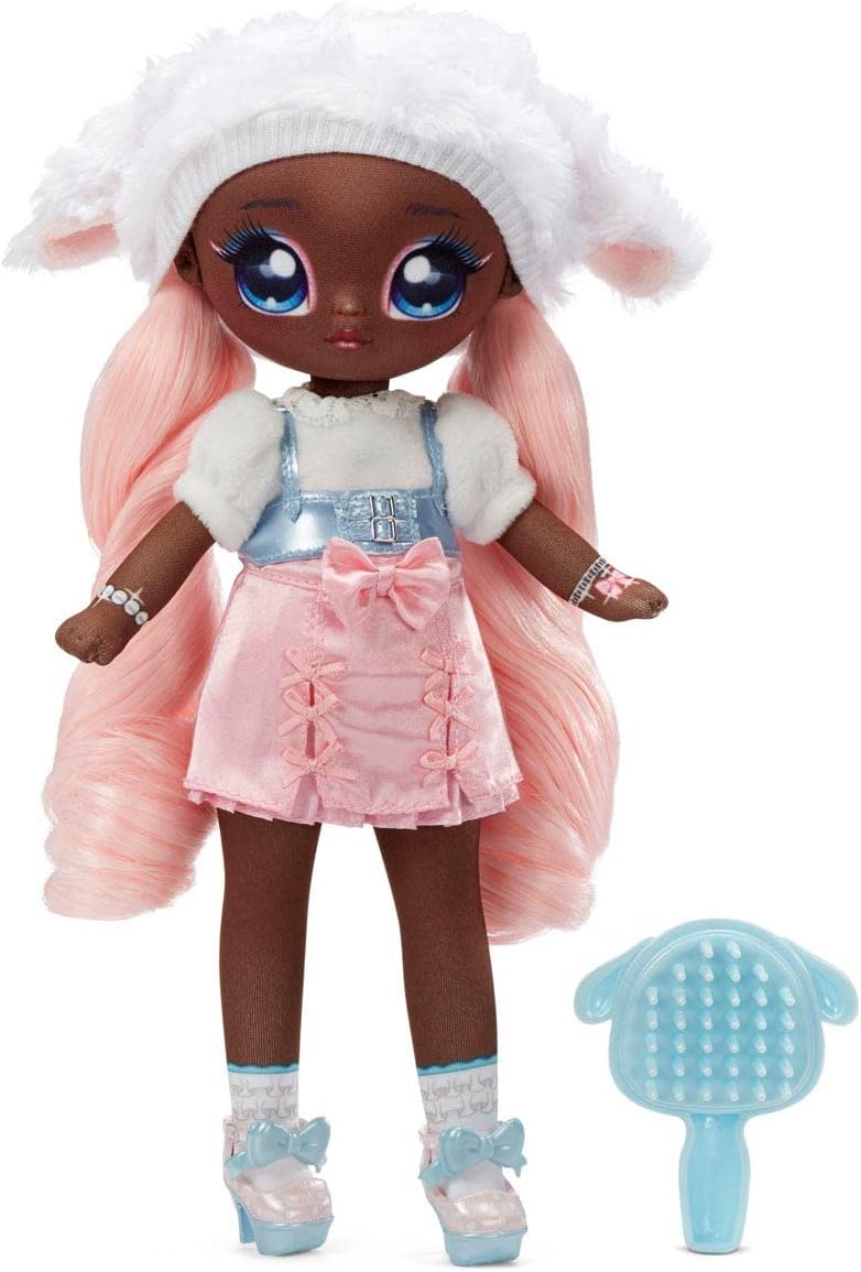 Lila Lamb Na Na Na Surprise Teens 11″ Soft Posable Fashion Doll