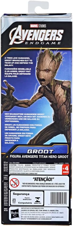 Marvel Avengers Endgame Titan Hero Series Groot 12-Inch Action Figure