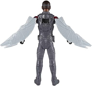 Marvel’s Falcon Titan Hero Series Action Figure – Avengers Infinity War – 12-Inch