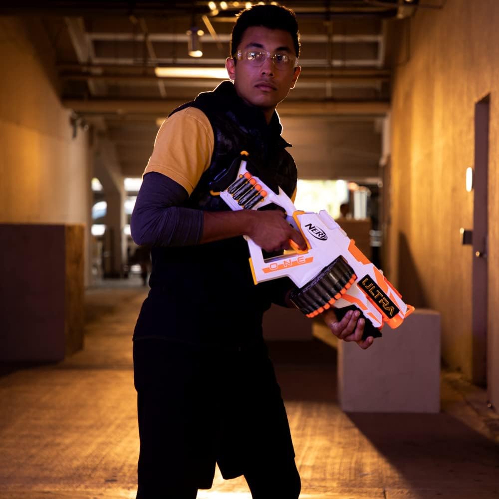 Nerf Ultra One Motorized Blaster with 25-Dart Drum and 25 Ultra Darts