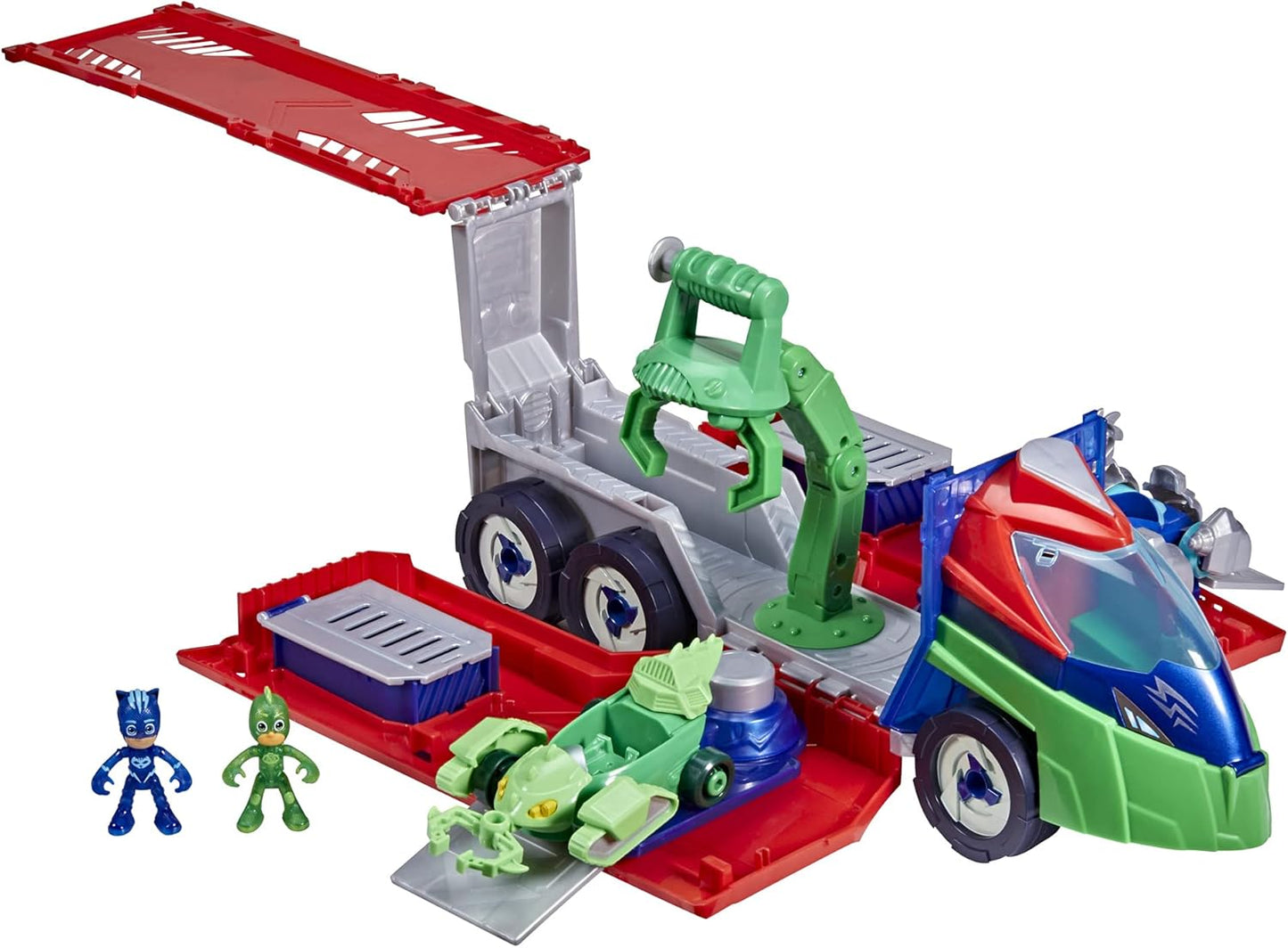 PJ Masks PJ Launching Seeker 2-in-1 Playset with Catboy & Gekko