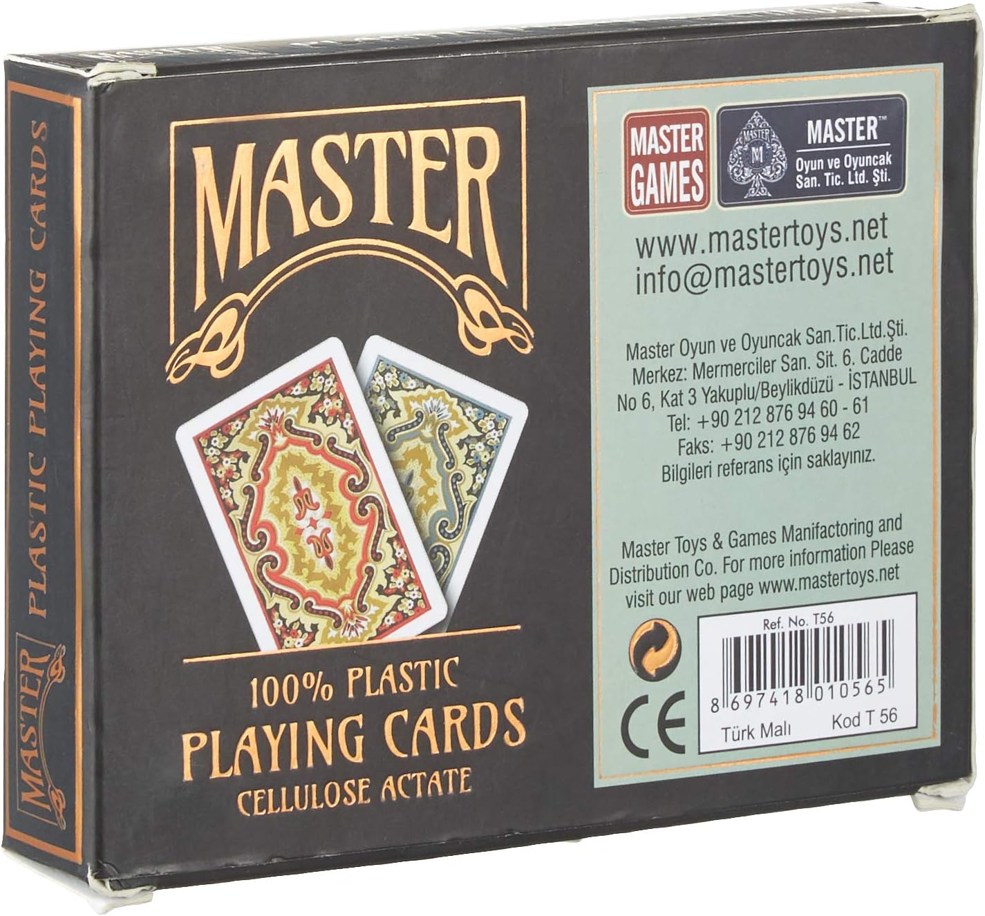 Master 100% Plastic Playing Cards