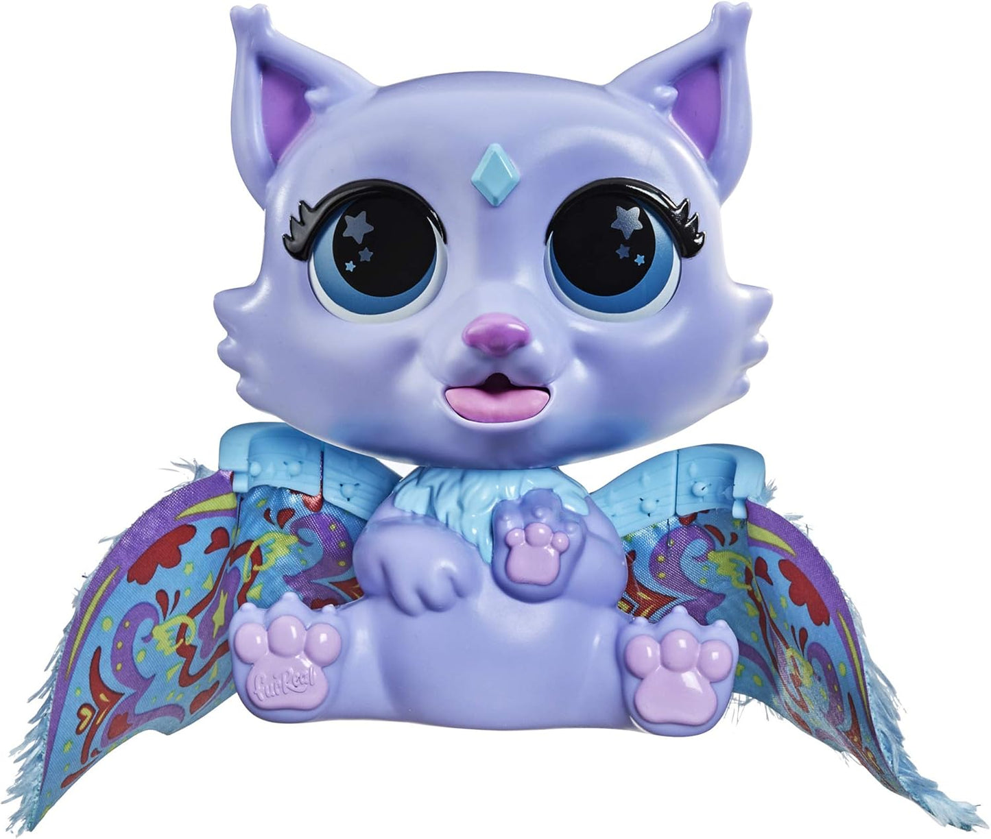 FurReal Flitter The Ki.tten Color-Change Interactive Feeding Toy.