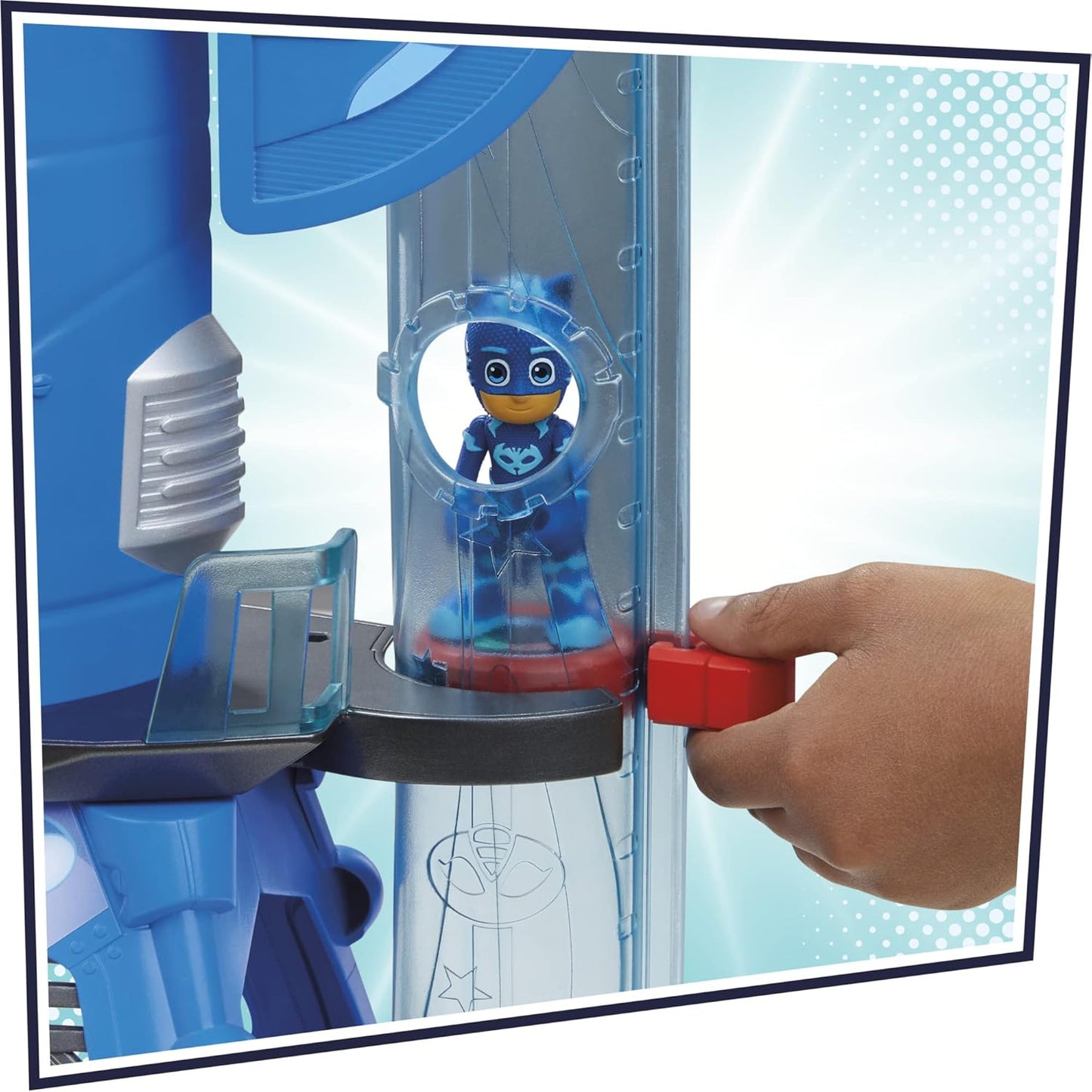 PJ Masks Deluxe Battle HQ Playset with Lights, Sounds & 2 Figures