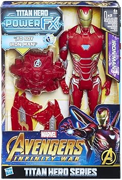 Iron Man Titan Hero Power FX Figure – 12-Inch Avengers Infinity War Toy