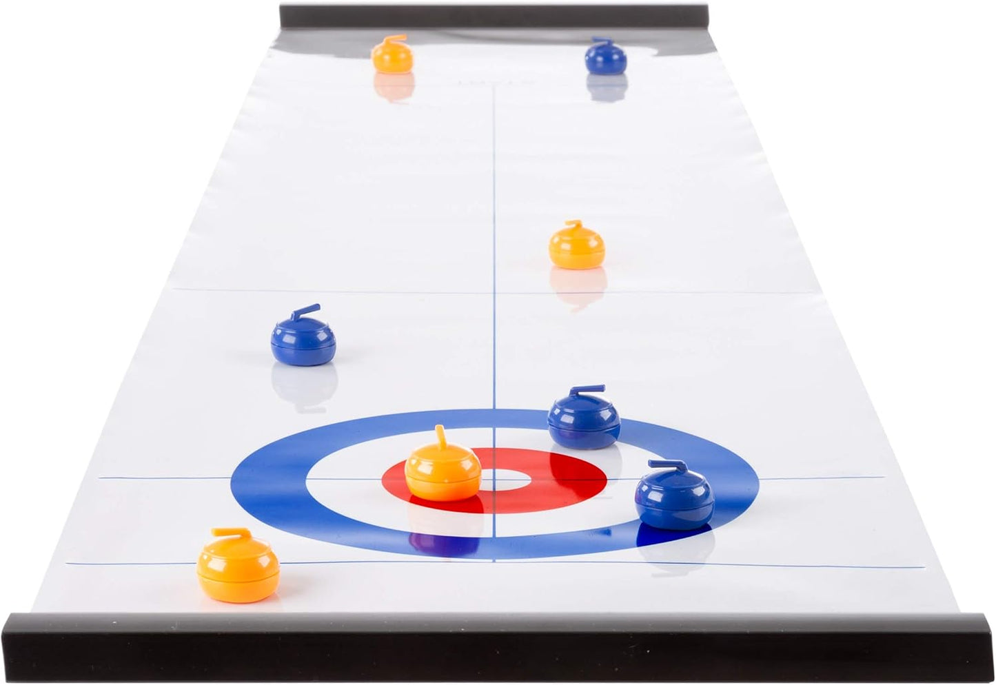 Tabletop Curling Game with Magnetic Board