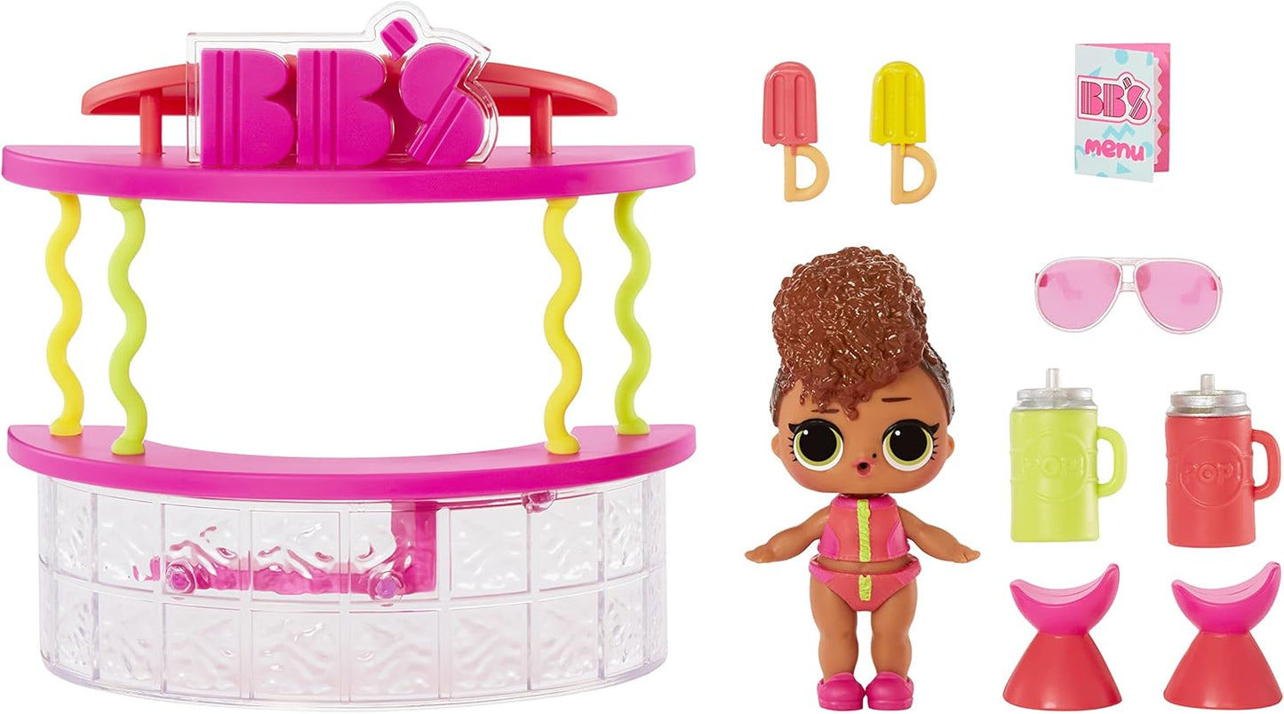 LOL Surprise OMG House of Surprises Series - Snack Bar Playset with RIP TIDE Doll