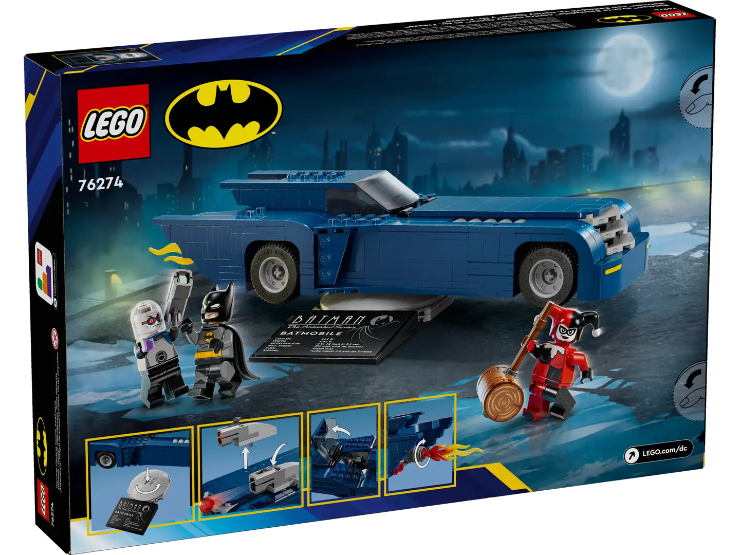 LEGO® DC Batman™: Batman with the Batmobile™ vs. Harley Quinn™ & Mr. Freeze™