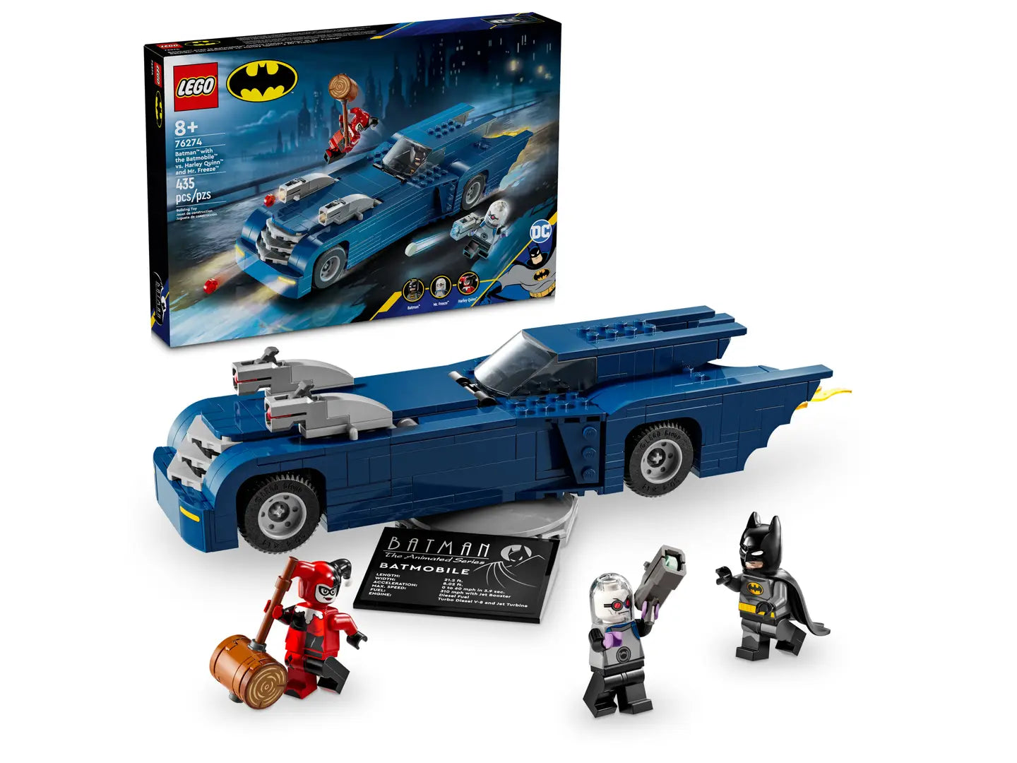 LEGO® DC Batman™: Batman with the Batmobile™ vs. Harley Quinn™ & Mr. Freeze™