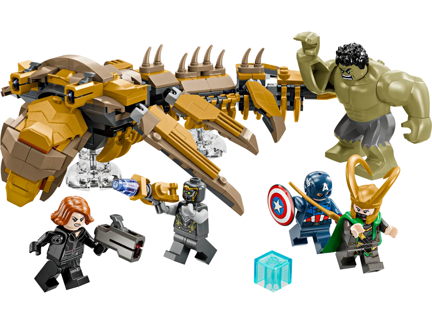 LEGO Marvel The Avengers vs. The Leviathan 76290 Super Hero Playset