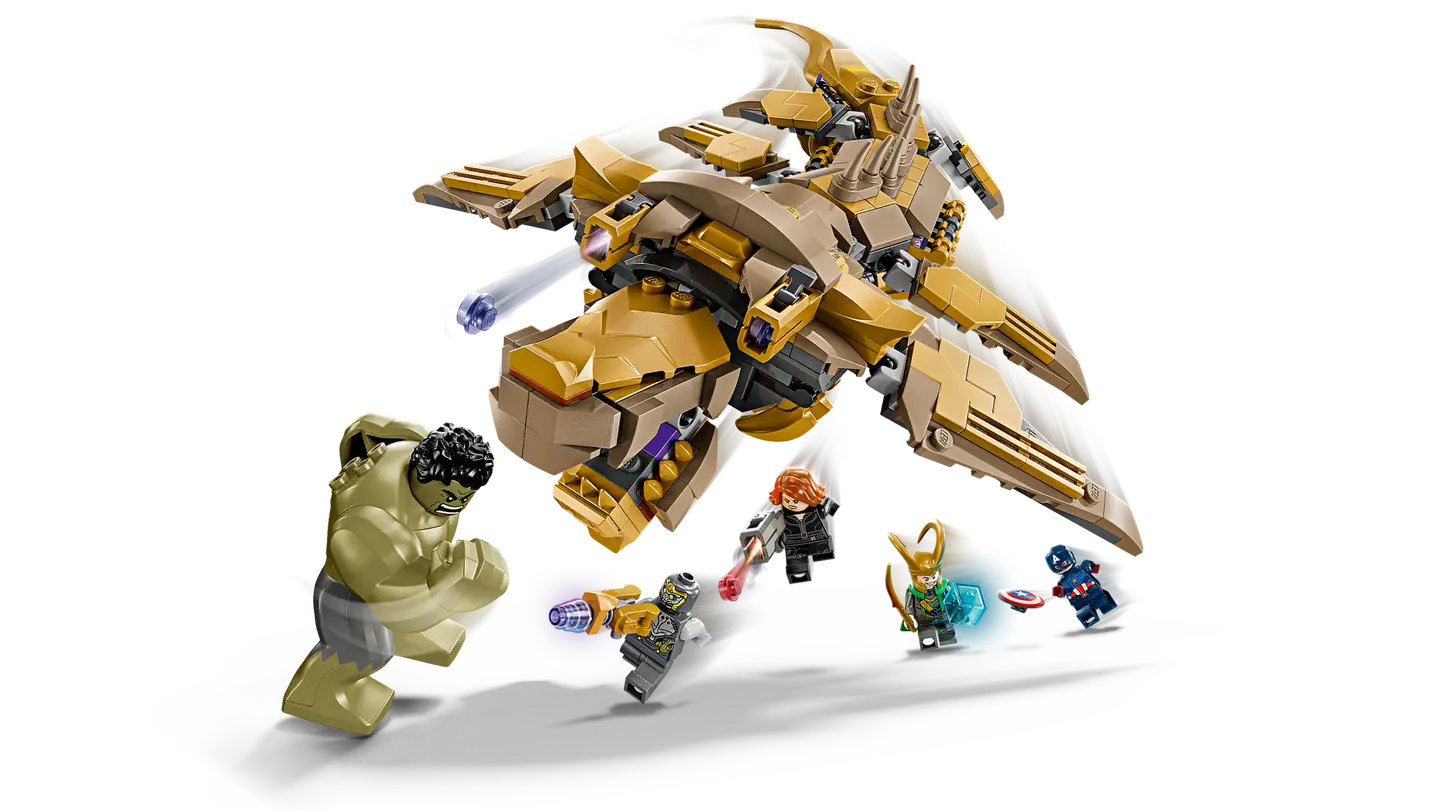 LEGO Marvel The Avengers vs. The Leviathan 76290 Super Hero Playset