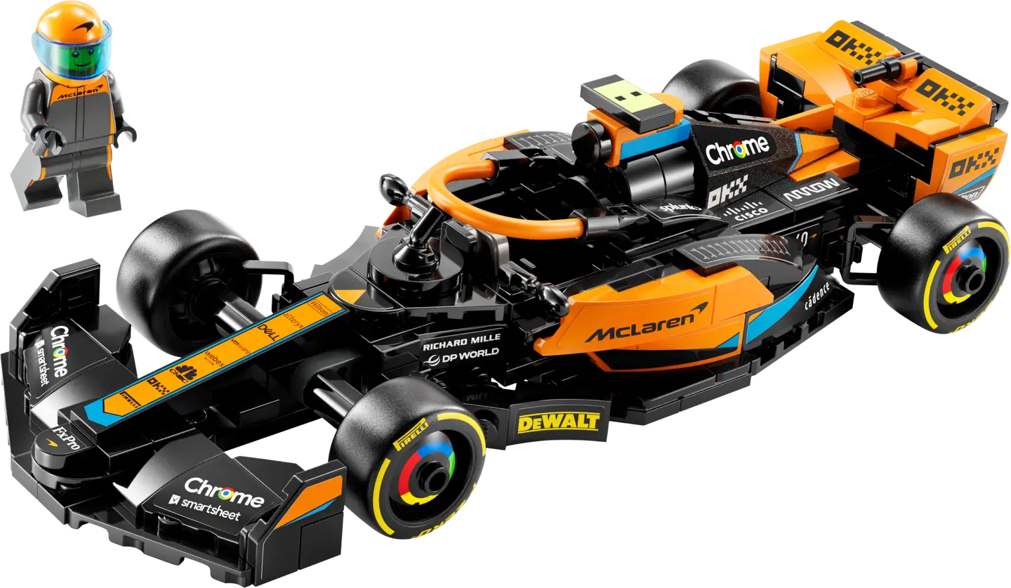LEGO® Speed Champions 2023 McLaren Formula 1 Race Car