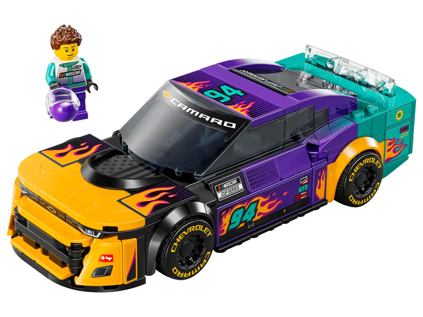 LEGO® Speed Champions NASCAR Next Gen Chevrolet Camaro ZL1 Toy Car (76935)
