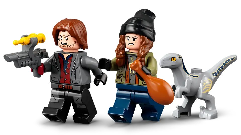 LEGO® Jurassic World Blue & Beta Velociraptor Capture