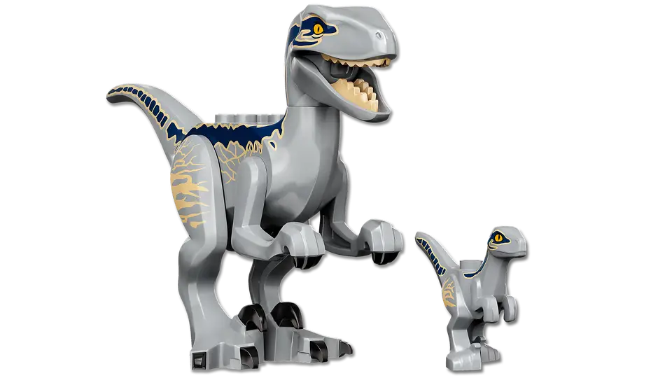 LEGO® Jurassic World Blue & Beta Velociraptor Capture