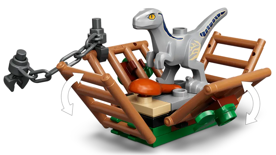 LEGO® Jurassic World Blue & Beta Velociraptor Capture