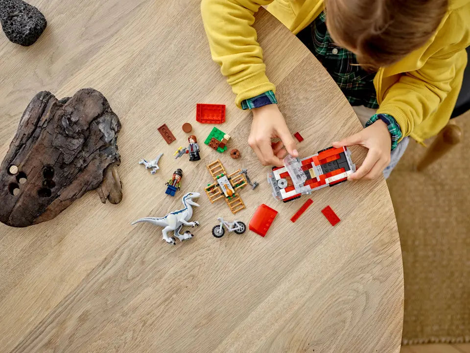 LEGO® Jurassic World Blue & Beta Velociraptor Capture