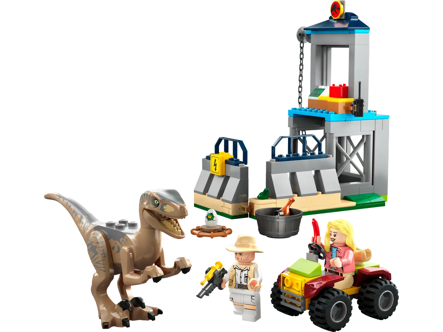LEGO® Jurassic Park Velociraptor Escape